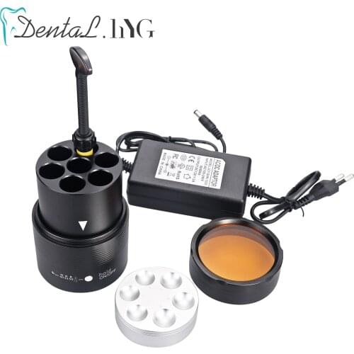 40/45/50℃ Dental Composite Resin AR Heater Composed Material Warmer 2 Ways Heating with Plate Dentist Equipment Teeth Whitening