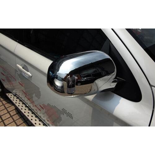 ABS Chrome Side Door Mirror Without Light Cover for Mitsubishi ASX 2016 2017
