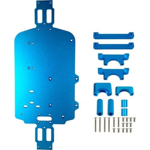 Aluminium Upgrade Metalen Metalen Chassis Onderdelen Voor Wltoys A959 A979 A959B A979B 1/18 4WD Rc Auto Accessoires