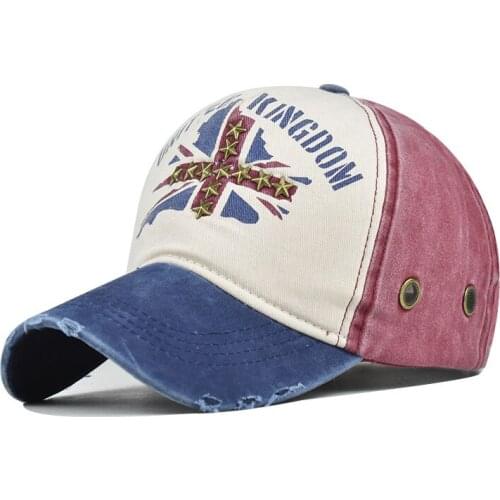 Hot Unisex Cap Stitching Washed Cotton Baseball Cap Men & Women Casual Adjustable Outdoor Trucker Hats Dropshipping