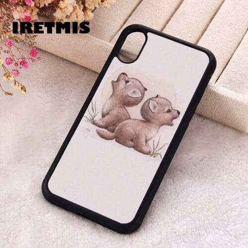 Iretmis 5 5S SE 2020 phone cover cases for iphone 6 6S 7 8 Plus X Xs XR 11 12 MINI Pro Max Soft Silicone TPU Baby Twins