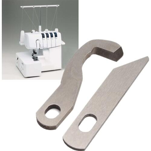 JX-LCLYL 2pc New Overlock Upper & Lower Cutter For 929D 1034D XB0563001 X77683001