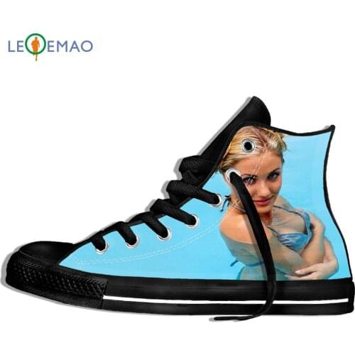 Walking Canvas Boots Shoes Breathable Cameron Diaz 1 Mensable Canvas Wearable Comfort Sport Shoes Classic Sneakers