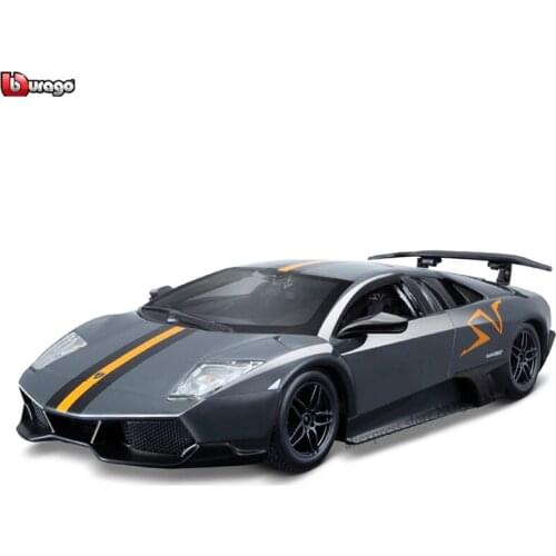 Bburago 1:24 Lamborghini LP670SV simulation alloy car model collection gift toy