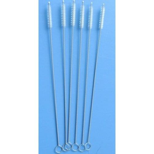 Wholesale 10000pcs/lot straw brush Straw Cleaning Brushes Round Pipe Cleaning Wire Brush