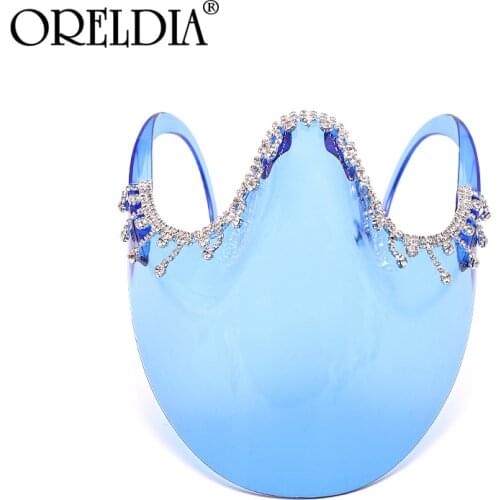 Luxury Faceshield Sunglasses 2021 Fashion Women Men Protective Faceshield Glasses Goggles Waterproof Anti-Spray Safety Sunglasse