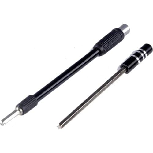 Extension Rod Hex Drive Drill Bit Universal Hard/Flexible Bendable Extended Extension Magnetic Shaft 4mm Screwdriver Bit Holder