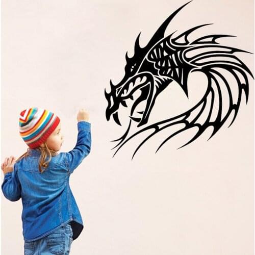 ZOOYOO China Style Chinese Dragon Wall Sticker Home Decor Living Rooms Decoration Vinyl Art Design Removable Wall Decals