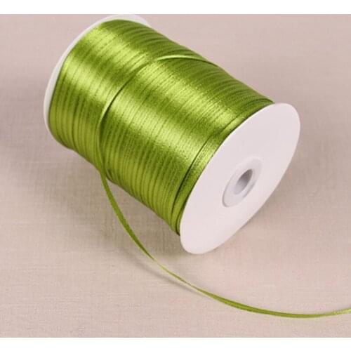 1/8" 3mm Satin Ribbon for packing and bow & Garment Accessories 20y/lot 175