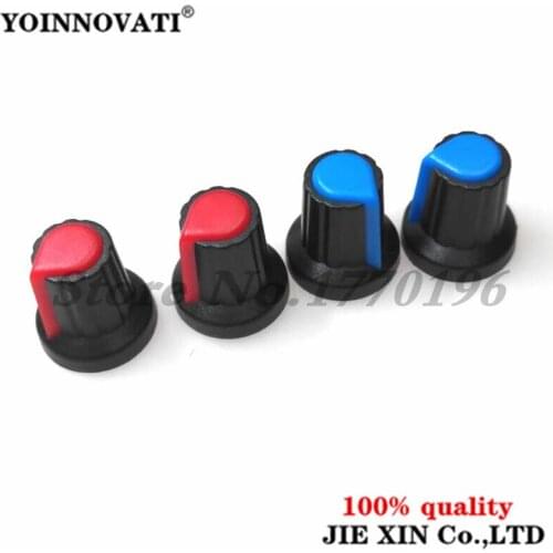20PCS WH148 potentiometer knob cap Yellow Orange Blue White Red 15X17mm AG2 knob