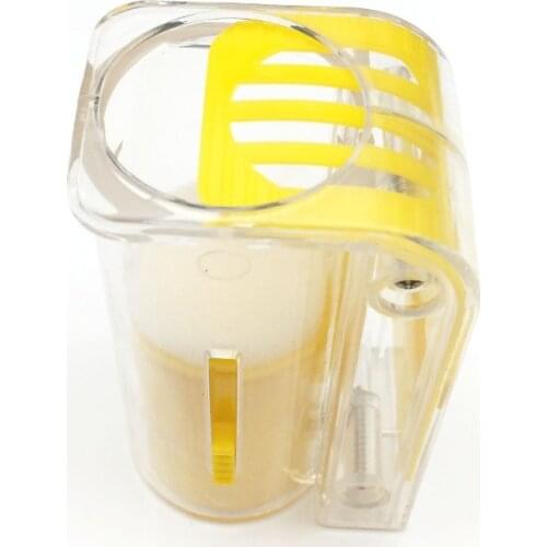 5PCS Beekeeper Tool Bee Queen Marking Catcher Plastic One Handed Marker Bottle Plunger Plush Garden Beekeeper Queen Bee Catcher