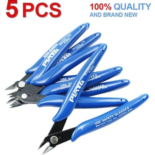 5pcs Model Plier Wire Plier Cut Line Stripping Multitool Stripper Knife Crimper Crimping Tool Cable Cutter Electric Forceps
