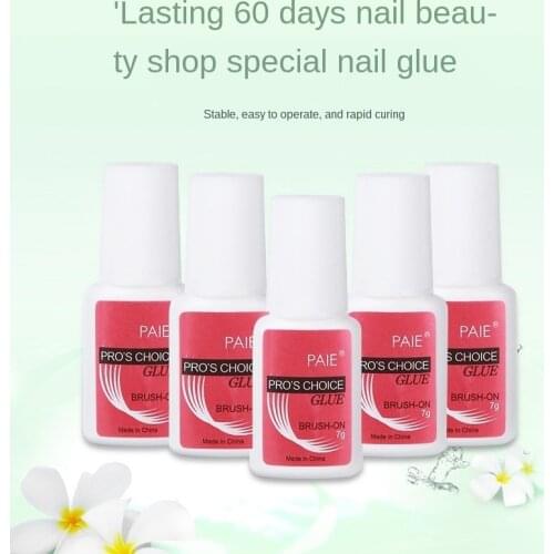 7g Nail Glue 100% Glue Fake Tips Acrylic Pegamento Para Unas Nail Accessories tool False Nail Extension Glue Colle Faux Ongle
