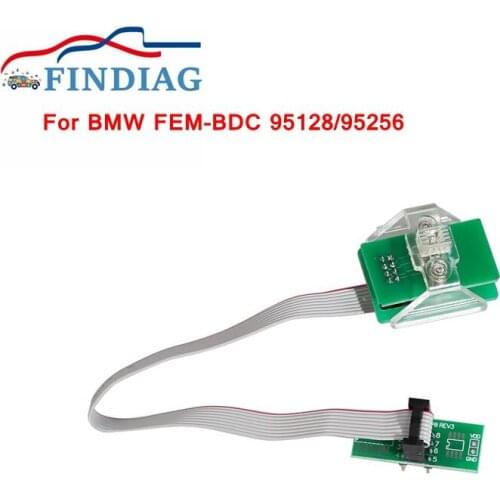 Work with Prog /UPA for BMW 8Pin Adapter FEM-BDC 95128/95256 Chip Anti-theft Data Reading Adapter with 8pin Header Socket