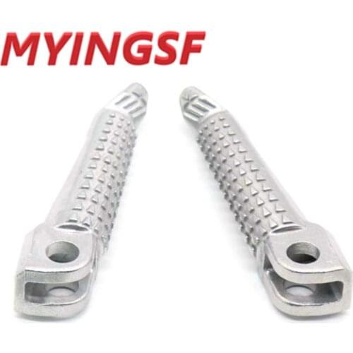 Motorcycle Accessories Front Foot Pegs Footrest Pedal Pads For KAWASAKI Z250 Z300 Z650 Z900 VERSYS-X 300 VERSYS NINJA 250/R 650