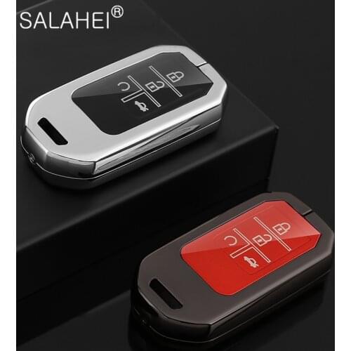Zinc Alloy + TPU Car Remote Key Case Cover For Honda Civic City Vezel Accord HR-V CRV Polit Jazz Jade Crider Odyssey XRV Stylish