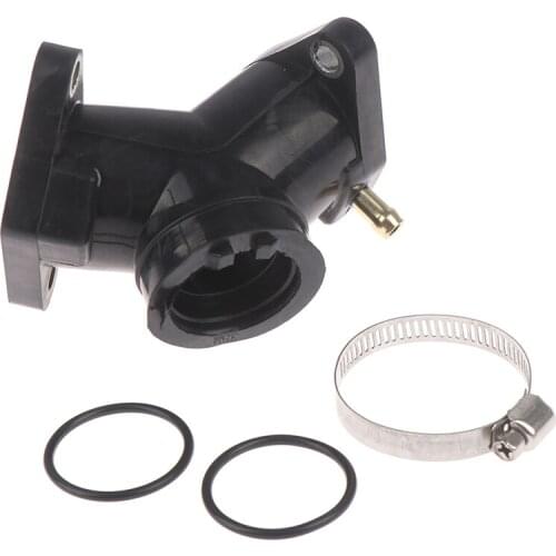 1PC Black XV250 O-Ring Carburetor Interface Pad Plastic Intake Outlet Manifold Hot Sale