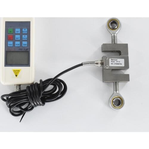 Digital Push Pull Force Gauge HF-1K Dynamometer external sensor 1000N Force Gage Tools And Equipment