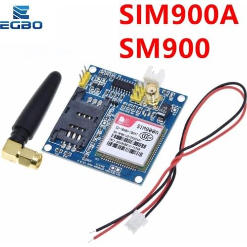 EGBO SIM900A SIM900 MINI V4.0 Wireless Data Transmission Module GSM GPRS Board Kit w/Antenna C83