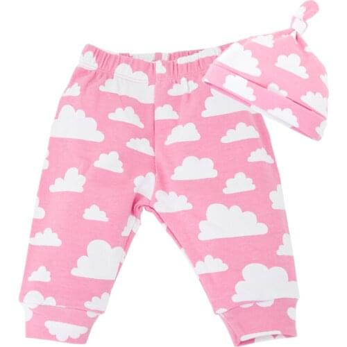 Kavkas Winter Fall Baby Clothes Caps Set Warm Velvet Newborn Baby Boys Girls Leggings Cartoon Infant Clothes 0-12M Trousers Bebe