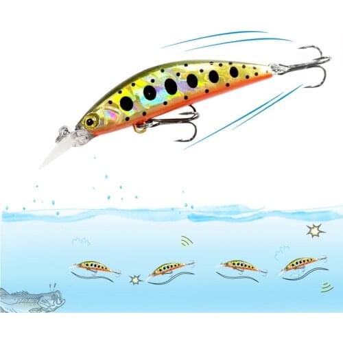 Mini lure 70MM/5.2G Wobbler Minnow Fishing Lure Wobbler Isca Artficial Hard Bait For Bait twitching lure