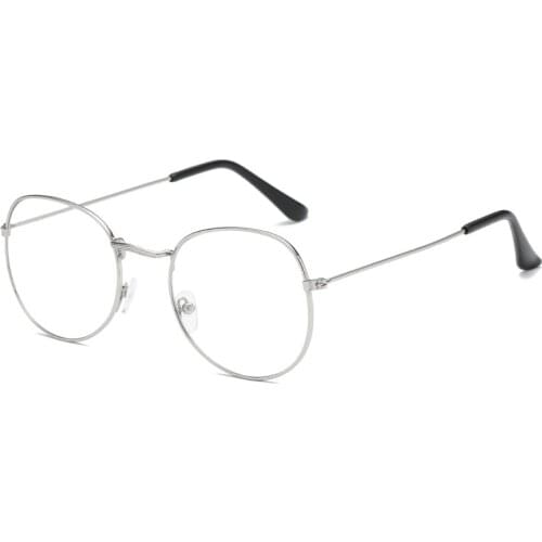 Women Men Metal Reading Glasses Fashion Clear Lens Presbyopic Glasses Optical Spectacle with Diopter 0 To +4.0