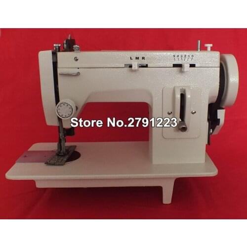 110V/220V Portable Walking Foot straigh Stitch 7'' arm sewing machine/leather sewing machine/heavy-duty sewing machine