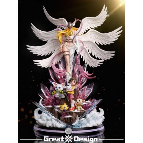 Spot GOD Gril With Light Limited Statue GK Model Figure IN Stock Size:44*34*26CM