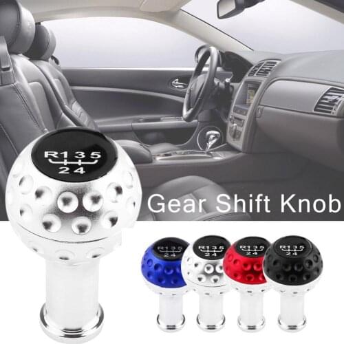 5/6 Speed Car Manual Shift Gear Knob Aluminum Auto Gear Shift Knob Protector Anti-dust Scratch Resistant For VW GolfGTI Parts