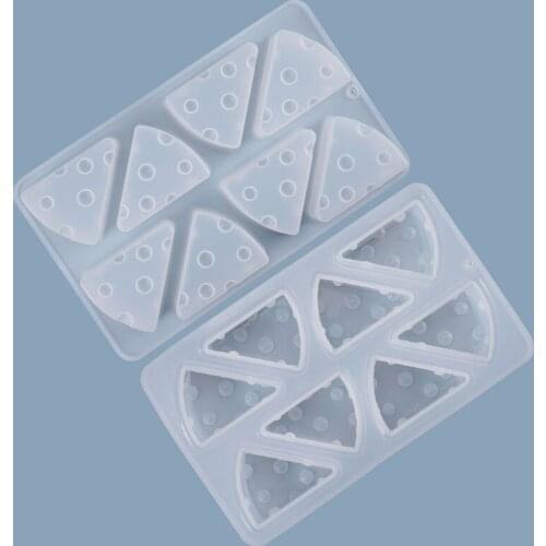 Diy Crystal Epoxy Mold Cake Cheese Cheese Ice Tray Three-Dimensional Chocolate Mirror Silicone Mold