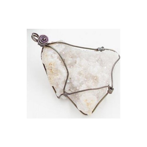 Earrings Agates Geode Slices Druzy Earrings Natural Stone Geode Crystal Stone Pendant DIY Necklace Earring For Jewelry