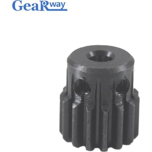 1Module 15T Gear Wheel Metal 45Steel Rc Pinion Gears Pulley 4/5/6/6.35/7/8mm Inner Bore Mould 1 15Tooth Spur Gear Pinion