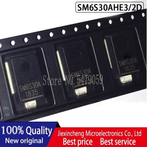 10PCS SM6S30AHE3/2D SM6S30A TVS DIODE 30V 48.4V DO-218AB New original