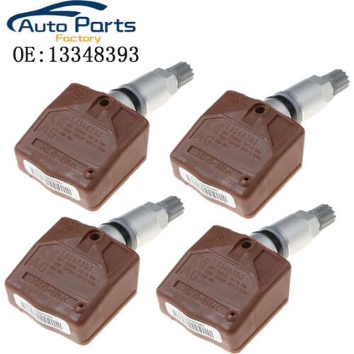 4PCS 13348393 New TPMS Sensor For Opel Zafira C Astra Insignia Tire Pressure Sensor For Opel Ampera Chevrolet Volt 433MHz