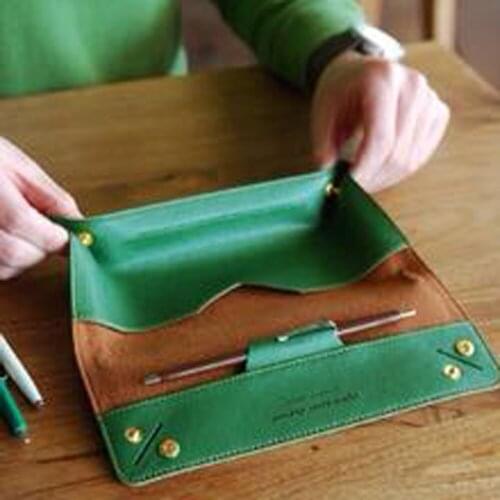 4pcs/set designer leather craft wallet tray template die cutting knife mould hand machine punch tool deri el aletleri