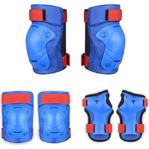 6Pcs/Set Skateboard Slide Car Balance Car Skating Protective Gear Of Skating Protective Gear Childrens Knee Protect Set