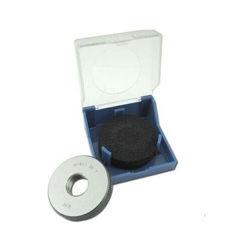 Free Shipping M6-6g T+Z metric thread ring gage gauge tools(set of 2 ) for detecting a standard diameter of external thread