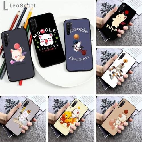 Final Fantasy Moogle verse Phone Case For Xiaomi Redmi note 7 8 9 pro 8T 9S Mi Note 10 Lite pro
