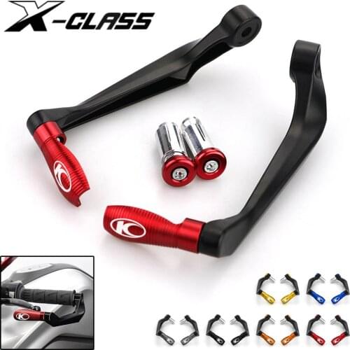 For Kymco K-PIPE SPADE AGILITY X-TOWN Motorcycle Handlebar Lever Guards Falling Crash Protector CNC Aluminum Red Black Gold Blue
