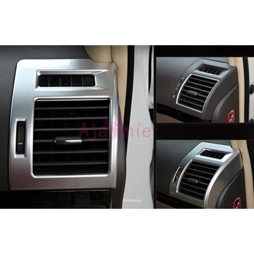 For Toyota Land Cruiser 150 Prado FJ150 2010-2017 Interior Air Conditioner Vent Cover Trim Chrome Car Styling Prado Accessories