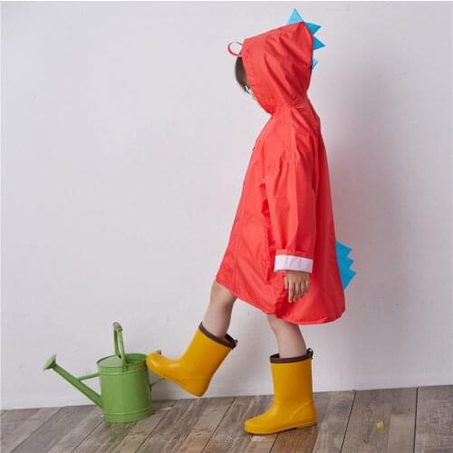 Fashion Raincoat Kids Cartoon Animal Style Waterproof Kids Raincoat Baby Raincoat for Children Rain Coat Rainwear Rain Coat Kids