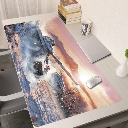 World Of Tanks Mouse Pad Gamer Mousepad Gamer Pc Gaming Room Accessories Table Mat Office Carpet Diy Keyboard Pads Deskmat Csgo