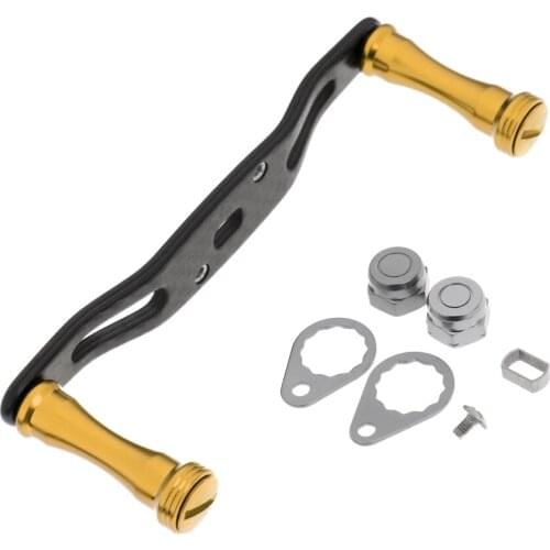 Metal 2 Bearings Baitcasting Reel Handle Fishing Reel Rocker For S/D/A Reels