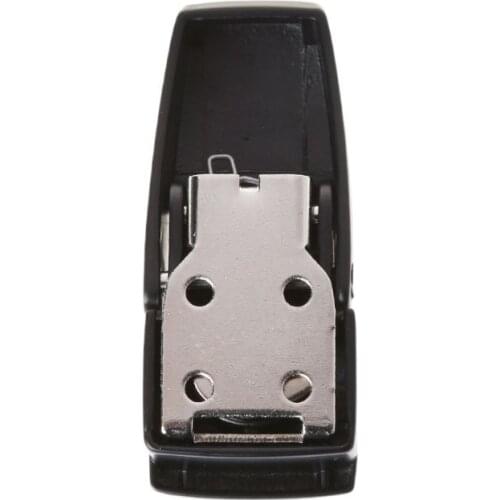 Cabinet Black Coated Metal Hasp Latch DK604 Security Toggle Lock With Two Keys