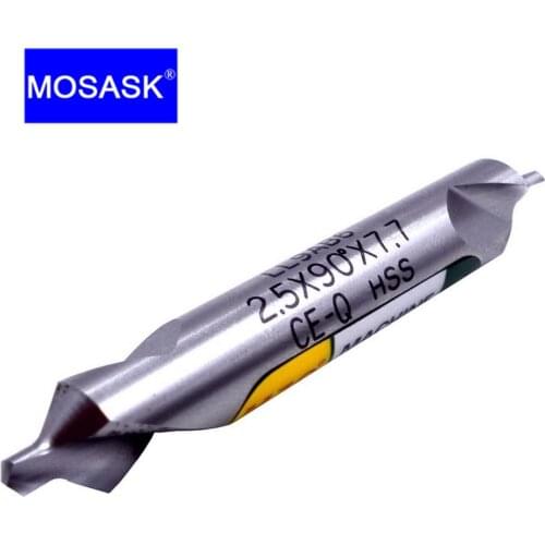MOSASK 10PCS 2 3 4 5 6 mm Metal Machining High Speed Steel Drill Precision Drilling Bits