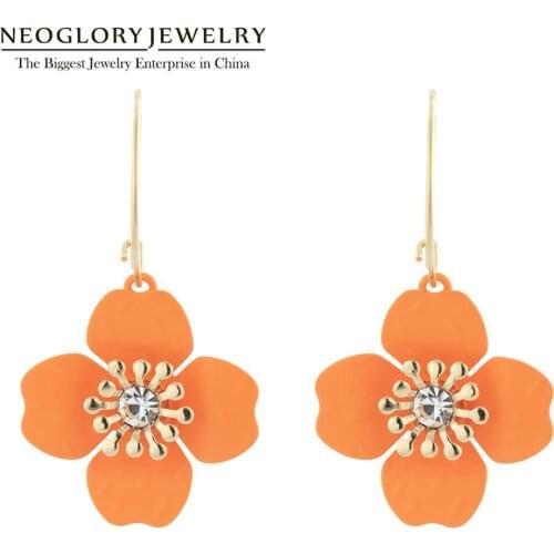 Серьги-кольца NEOGLORY China At AliExpress