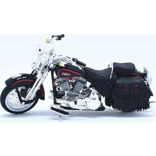 Maisto 1:18 1998 1999 FLSTS Heritage Springer Motorcycle Model New in Box
