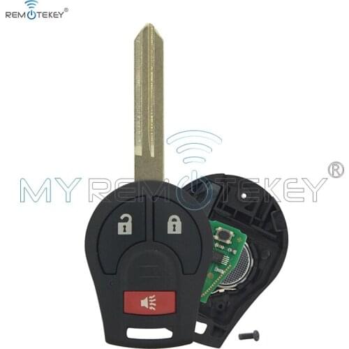 Remtekey H0561-C993A Remote key 2+1 button 434Mhz CWTWB1U751 with 46 chip for Nissan Cube Rogue 2008 - 2013