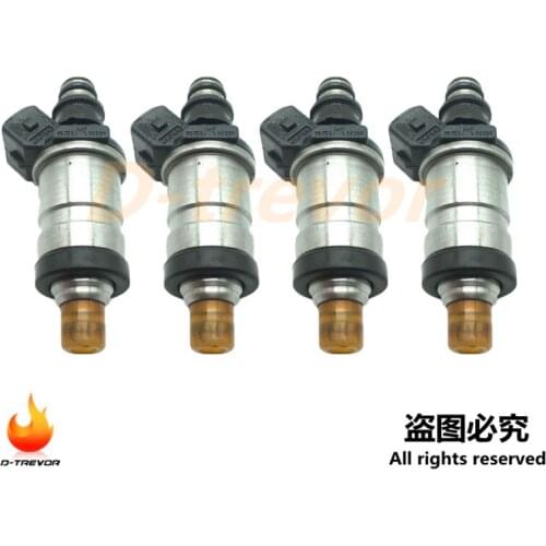 4PCS 06164-P0A-000 Fuel Injectors For Honda Accord Civic CRX Odyssey Acura NSX