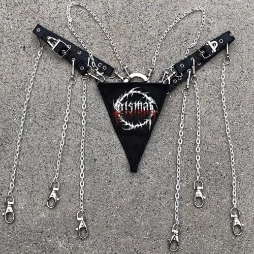 Y2k Panties Harajuku Panties Gothic Panties Punk Panties Dark Panties Hiphop Panties rap Panties 1of1 Panties Sexy panties